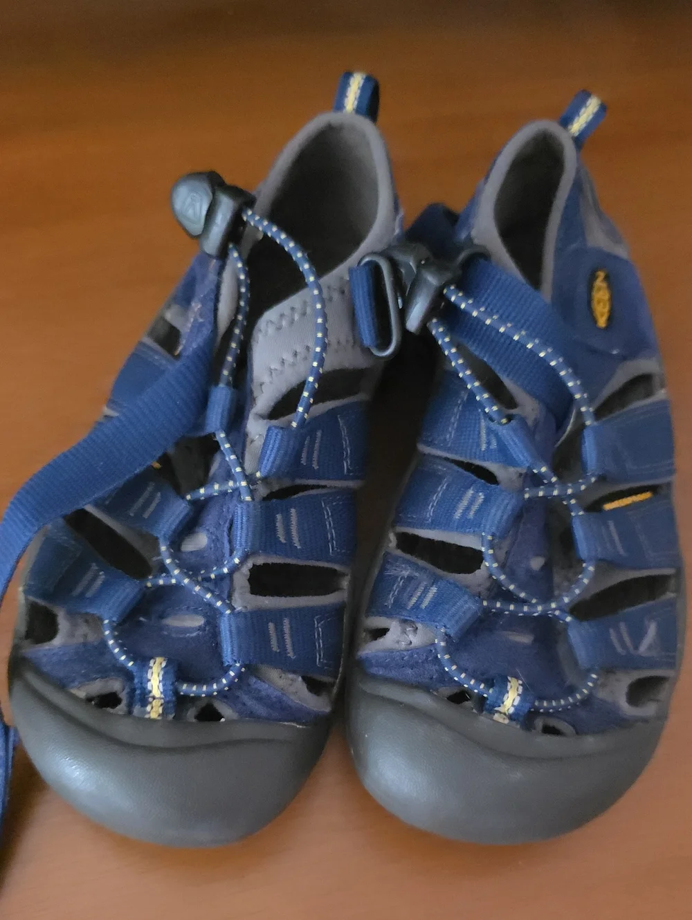 KEEN Kids Navy and Gray Closed-Toe Water Shoes